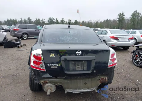 2008 Nissan Sentra 2.0S из США, поврежденный, VIN 3N1AB61E18L725460